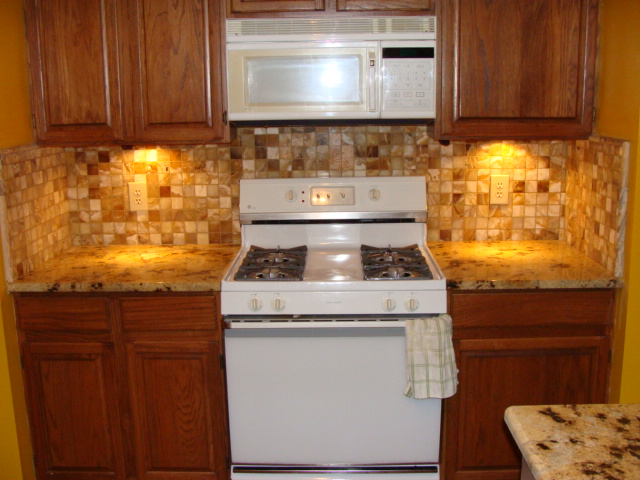 Kitchen backsplash