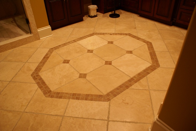 Bathroom floor