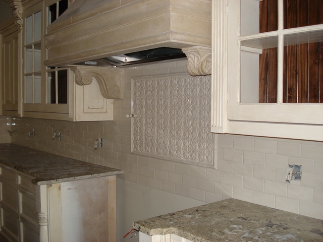 Kitchen backsplash